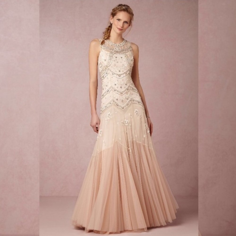 BHLDN Needle & Thread Cate Gown 4
